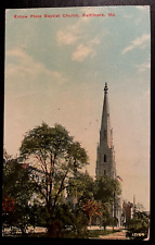 Vintage Postcard 1914 Eutaw Place Baptist Church, Baltimore, Maryland (MD) picture