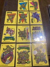 Topps 1989 Teenage Mutant Ninja Turtles Series 1 Sticker Complete Set PACK FRESH picture