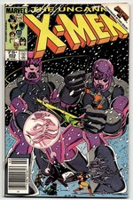 The Uncanny X-Men #202 Marvel Newsstand Copper Age 1986 picture