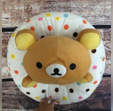 RILAKKUMA SAN-X POLKA DOT DONUT 14” picture