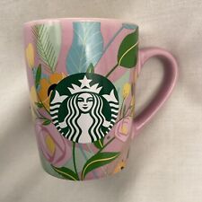 Starbucks Lavender Floral Tea Coffee Mug Cup 10oz Spring Summer 2020 NICE picture