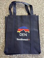 New Southwest  Airlines / DEN / Denver / Colorado Tote Grocery Bag. picture