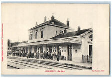 c1910 Commercy The Train Station Meuse Grand Est France Unposted Postcard picture
