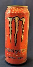 Monster Energy ULTRA RED 2015 EMPTY ULTRA RARE HTF picture
