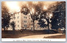 K61/ Hamilton New York RPPC Postcard c1920s Colgate University Andrews Hall 72 picture