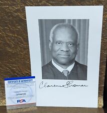 PSA DNA Judge Clarence Thomas Autograph Signed Photo picture