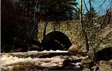 The Arch Bridge Boonton Morris County New Jersey Vintage Postcard  picture