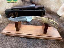 2006 PUMA 11 6800 Pro Hunter Knife With Stag Handles & Leather Sheath Mint Box picture
