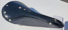 NOS Sadem Leather Bicycle Saddle Seat India Brooks B-17 Phillips Hercules BSA picture