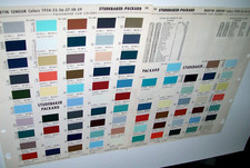 1954 1955 1956 1957 1958 1959 Studebaker Packard NAPA auto paint chips set picture