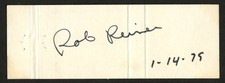 Rob Reiner d2025 signed autograph Matchbook Cover Actor Producer PSA Stickered picture