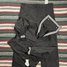 US Navy Blue Jumper And Trousers Service Uniform Enlisted Military NWT picture