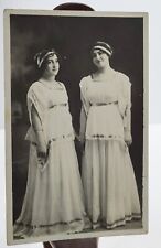 Vintage Real Photo Postcard 2 Young Women Unmailed picture