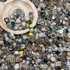 Mixed Vintage Style Buttons Lot 50 Estate Sale Craft DIY Supplies picture