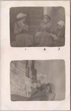 Vintage 1910s RPPC Real Photo Postcard 3 Teenage Girls / Names on Back picture