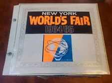 Vintage New York World's Fair 1964 Scrapbook - Rare Collectible, 15 lbs, Loaded  picture