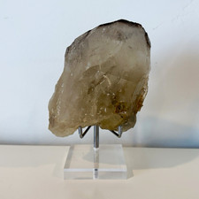 Citrine smoky largeCrystal Point Mineral Display Specimen on Stand 1 lb natural picture