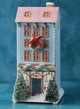 NWT Anthropologie George & Viv Light-Up Holiday Village Sugar Plum Sweet Shop picture