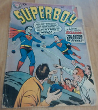 SUPERBOY 68 1ST APPEARANCE OF BIZARRO DC COMIC KEY 1958 SILVER AGE ORIGIN STORY picture