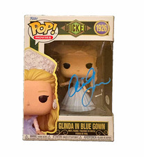 Arianna Grande Signed Autograph Glinda in Blue Gown Funko pop Wicked PSA/DNA COA picture