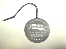 1950's The Lone Ranger and Silver  for Western Rider Hang Tag # 2 type picture