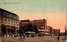 Postcard Public Square in Canton, Ohio picture
