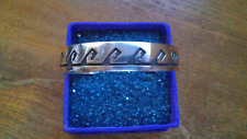**Rare** Hopi Sterling Silver Overlay Cuff Bracelet by Casey Cuch ~ 36 Grams picture