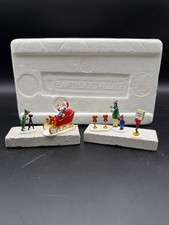 Hawthorne Village Bradford Exchange 2007 Christmas Village 7 Pc Set 14-09121-191 picture
