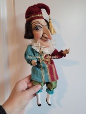 Art Doll Punch and Judy Artisan Made Ooak Antique Look Victorian Ooak picture