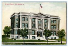 c1910s Yeomen Castle Supreme Office Building Des Moines Iowa IA Antique Postcard picture