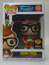 Funko Fundays SDCC 2022 Freddy Fresh Backlight Battle LE 500 W/ Protector Orange picture
