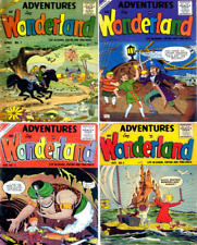 1955 - 1956 Adventures in Wonderland Comic Book Package - 5 eBooks on CD picture