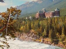 Vintage Postcard, BANFF NATIONAL PARK, AB, CANADA, 1973, Springs Hotel,Bow River picture