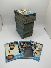 1977 Star Wars Cards Series 1 Huge Lot Of 260 Blue Set Builder Luke Vader picture