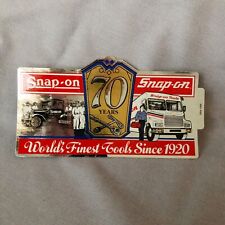 Vintage Snap-On Tools Decal 70 YEARS WORLDS FINEST TOOLS SINCE 1920 SNPNTLLBLS picture