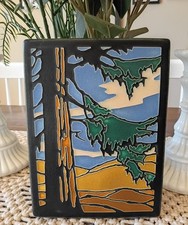 Motawi Tileworks 6x8 Redwood Ceramic Art Tile Yoshiko Yamamoto Ann Arbor MI picture