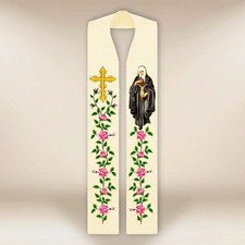 Embroidered Stole “St. Rita” picture