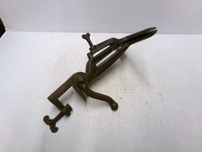 Vintage Antique Hand Saw Sharpening Vise Vintage Tool picture