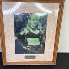 Xena Warrior Princess Amazon Queen #720/2500 COA Framed Chromium Print picture
