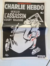 CHARLIE HEBDO #1224 French Newspaper January 6th 2016 1 Year after. New picture