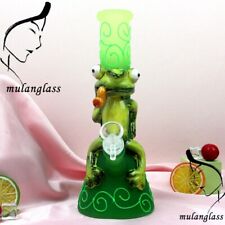 THICK 25CM HEAVY Tall Beaker BONG Glass Water Pipe BIG Hookah Bubbler GLOW *SA* picture