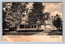 Litchfield CT-Connecticut, the Casino, Litchfield Club, Antique Vintage Postcard picture