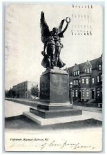 1906 Confederate Monument Scene Baltimore Maryland MD Posted Vintage Postcard picture