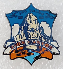 Zion Canyon Utah 100 Years Commemorative Lapel Pin picture