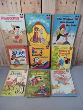 Lot of 9 Walt Disney Wonderful World of Reading Hardcover Books  picture