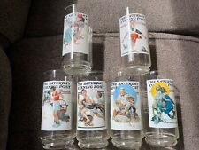 ARBY'S Saturday Evening Post Collector Series Drinking Glasses -Set Of Six picture