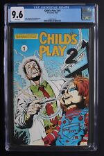 CHILD'S PLAY-2 Movie Adapt #1 1st CHUCKY in Comics 1991 Horror TV Movies CGC 9.6 picture