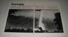 1974 UOP Universal Oil Products Ad - Energy picture