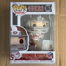 Funko Pop George Kittle #167 San Francisco 49ers, Away Jersey, Football, NFL NM picture