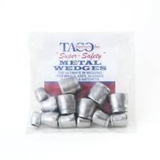 15 pack round metal axe and hammer wedges picture